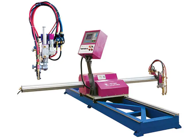 Máquina de corte de plasma y oxígeno puro portátil HNC-2100X CNC