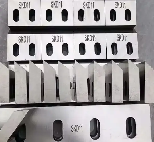 Cuchillas trituradoras de plástico