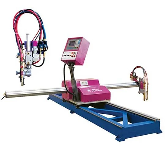 Máquina de corte de plasma y oxígeno puro portátil HNC-2100X CNC